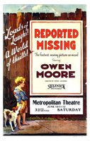 Reported Missing movie poster (1922) Longsleeve T-shirt #665244