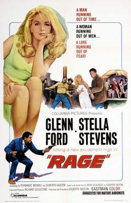 Rage movie poster (1966) mouse pad