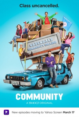 Community movie poster (2009) tote bag