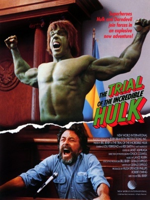 The Trial of the Incredible Hulk movie poster (1989) Poster MOV_954a9534