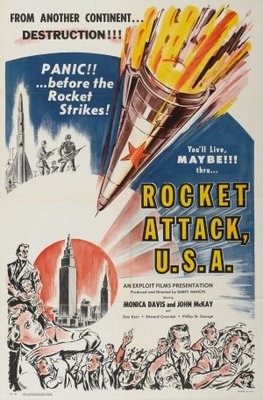 Rocket Attack U.S.A. movie poster (1961) hoodie