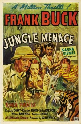 Jungle Menace movie poster (1937) mug