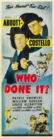 Who Done It? movie poster (1942) Poster MOV_95703bf4