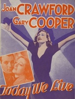 Today We Live movie poster (1933) Tank Top #1249257