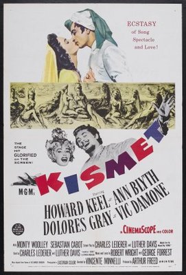 Kismet movie poster (1955) poster