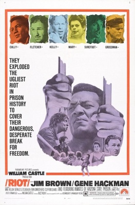 Riot movie poster (1969) poster