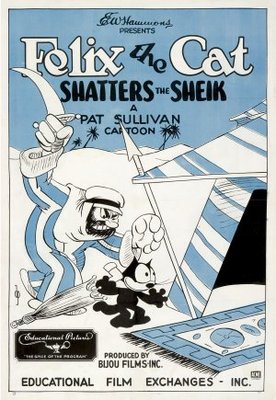 Felix the Cat Shatters the Sheik movie poster (1926) calendar