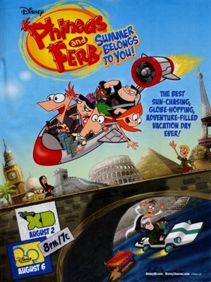 Phineas and Ferb movie poster (2007) Longsleeve T-shirt