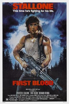 First Blood movie poster (1982) calendar