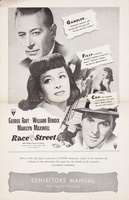 Race Street movie poster (1948) Longsleeve T-shirt #1199595