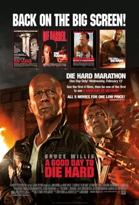 A Good Day to Die Hard movie poster (2013) Mouse Pad MOV_96af8fcf
