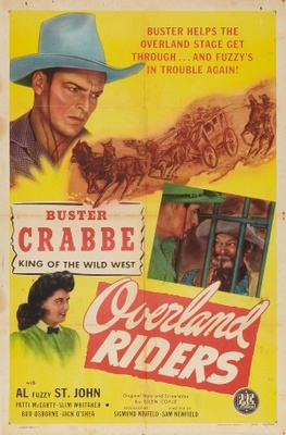 Overland Riders movie poster (1946) tote bag