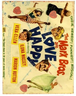 Love Happy movie poster (1949) mouse pad