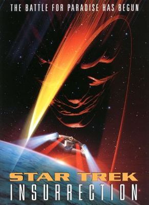 Star Trek: Insurrection movie poster (1998) tote bag