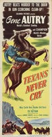 Texans Never Cry movie poster (1951) Sweatshirt #724902