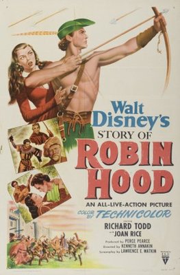 The Story of Robin Hood and His Merrie Men movie poster (1952) poster