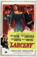 Larceny movie poster (1948) Poster MOV_975dd38f
