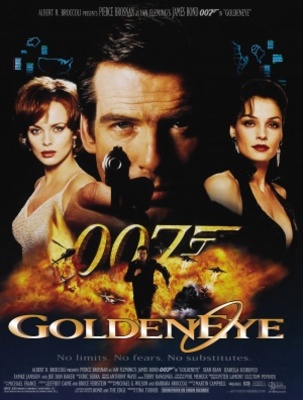 GoldenEye movie poster (1995) Longsleeve T-shirt