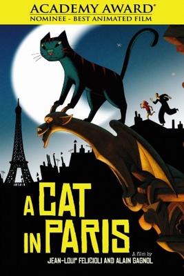 Une vie de chat movie poster (2010) tote bag