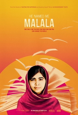 He Named Me Malala movie poster (2015) tote bag