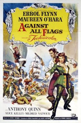 Against All Flags movie poster (1952) calendar