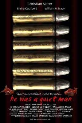 He Was a Quiet Man movie poster (2007) tote bag