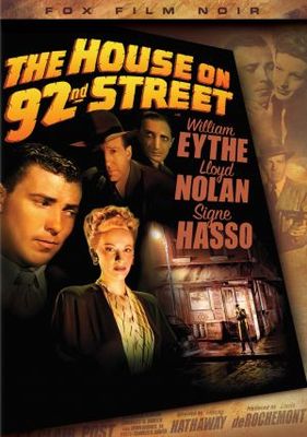 The House on 92nd Street movie poster (1945) hoodie