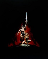 Conan The Barbarian movie poster (1982) Longsleeve T-shirt #744754