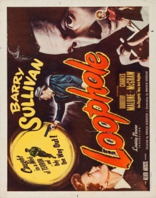 Loophole movie poster (1954) Longsleeve T-shirt