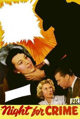 A Night for Crime movie poster (1943) poster