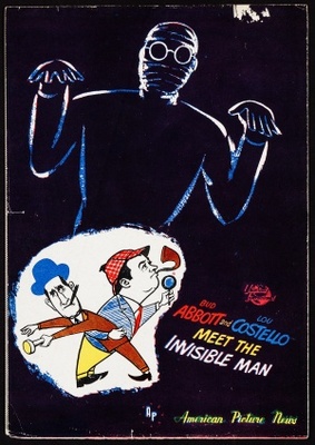 Abbott and Costello Meet the Invisible Man movie poster (1951) poster