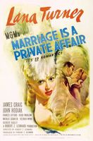 Marriage Is a Private Affair movie poster (1944) Poster MOV_98210e96
