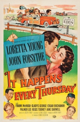 It Happens Every Thursday movie poster (1953) Poster MOV_9834567d
