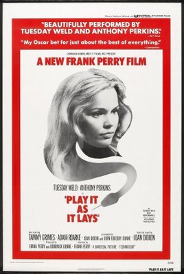 Play It As It Lays movie poster (1972) Poster MOV_985315a4