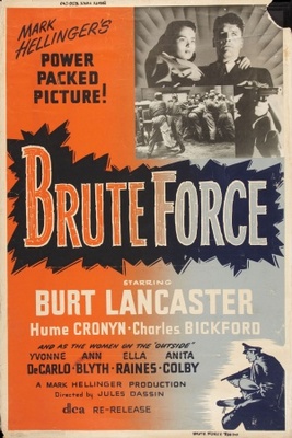 Brute Force movie poster (1947) Mouse Pad MOV_9862193a