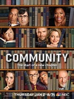 Community movie poster (2009) Mouse Pad MOV_9868f068