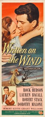 Written on the Wind movie poster (1956) tote bag