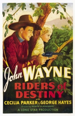 Riders of Destiny movie poster (1933) Longsleeve T-shirt