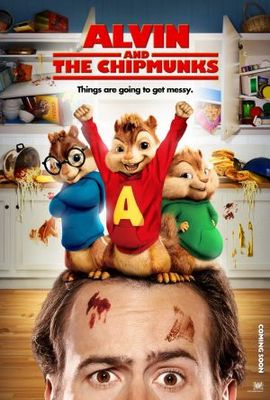 Alvin and the Chipmunks movie poster (2007) mouse pad
