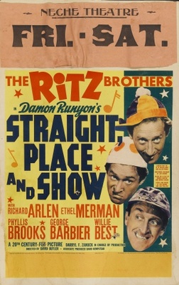 Straight Place and Show movie poster (1938) hoodie