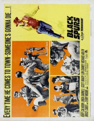 Black Spurs movie poster (1965) hoodie