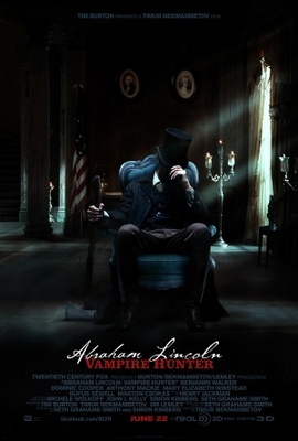 Abraham Lincoln: Vampire Hunter movie poster (2011) Mouse Pad MOV_98a8e70b