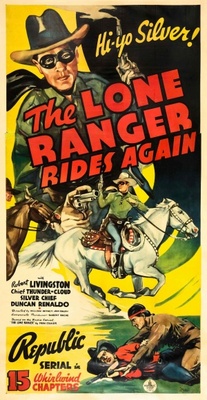 The Lone Ranger Rides Again movie poster (1939) tote bag