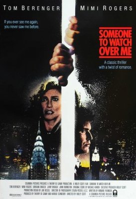 Someone to Watch Over Me movie poster (1987) tote bag