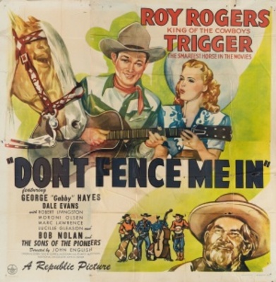 Don't Fence Me In movie poster (1945) Poster MOV_98d7347c
