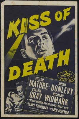 Kiss of Death movie poster (1947) mouse pad