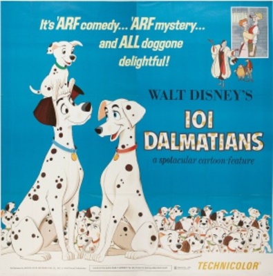 One Hundred and One Dalmatians movie poster (1961) Poster MOV_9915f3a4