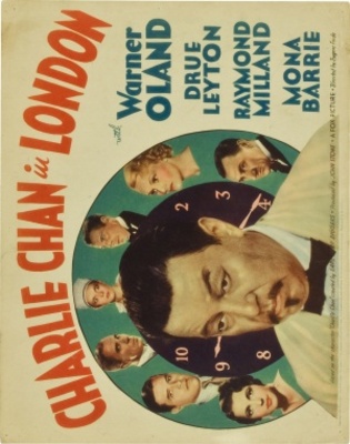 Charlie Chan in London movie poster (1934) hoodie