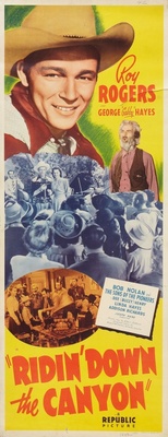 Ridin' Down the Canyon movie poster (1942) mug