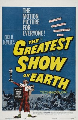 The Greatest Show on Earth movie poster (1952) poster